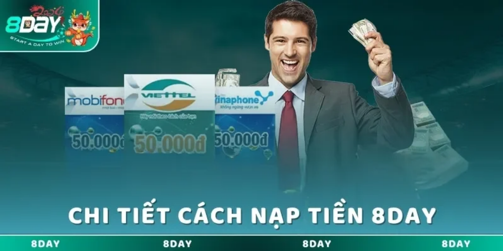 Tại sao nên nạp tiền 8day bằng thẻ cào điện thoại?